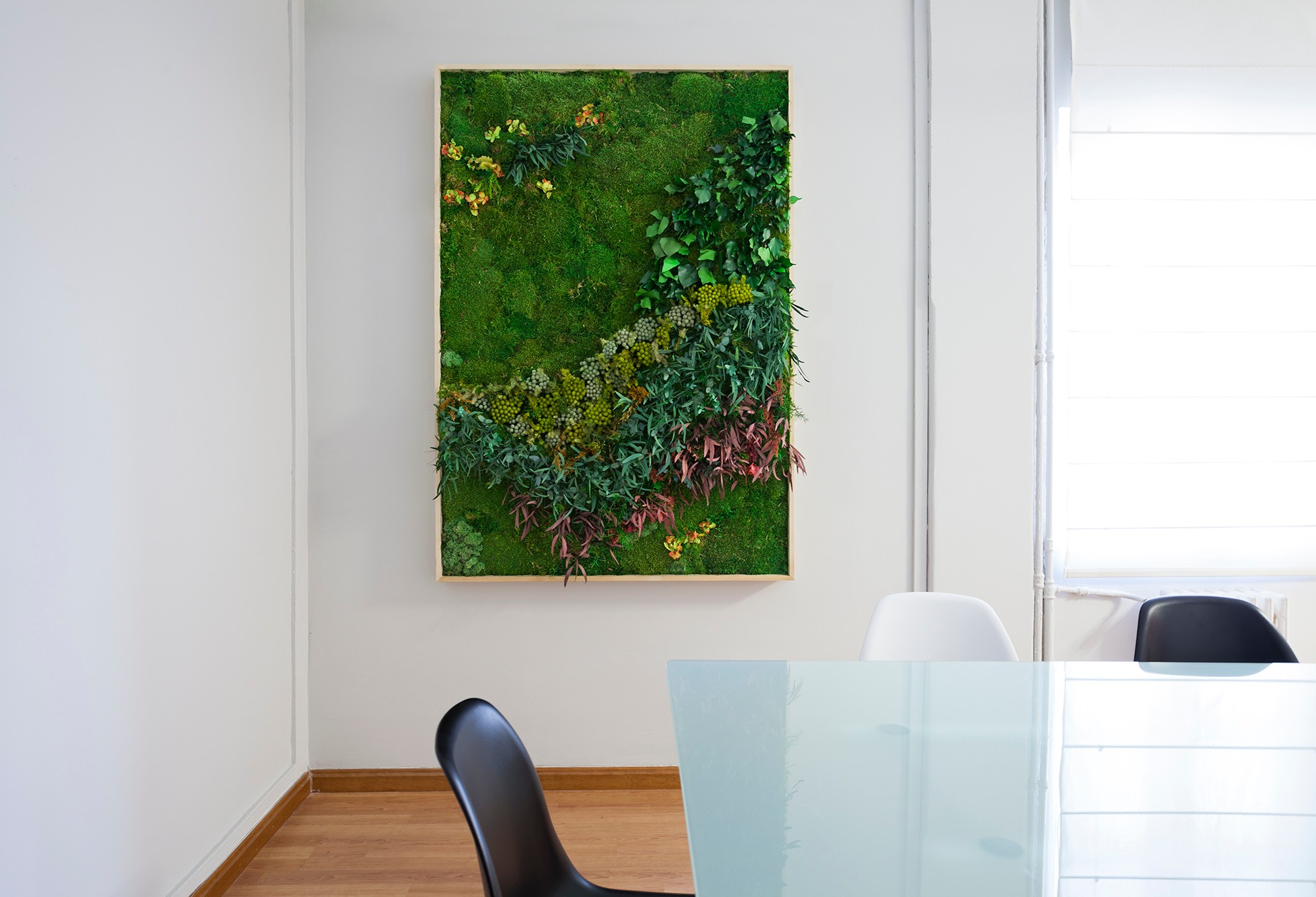 Jardn vertical natural
