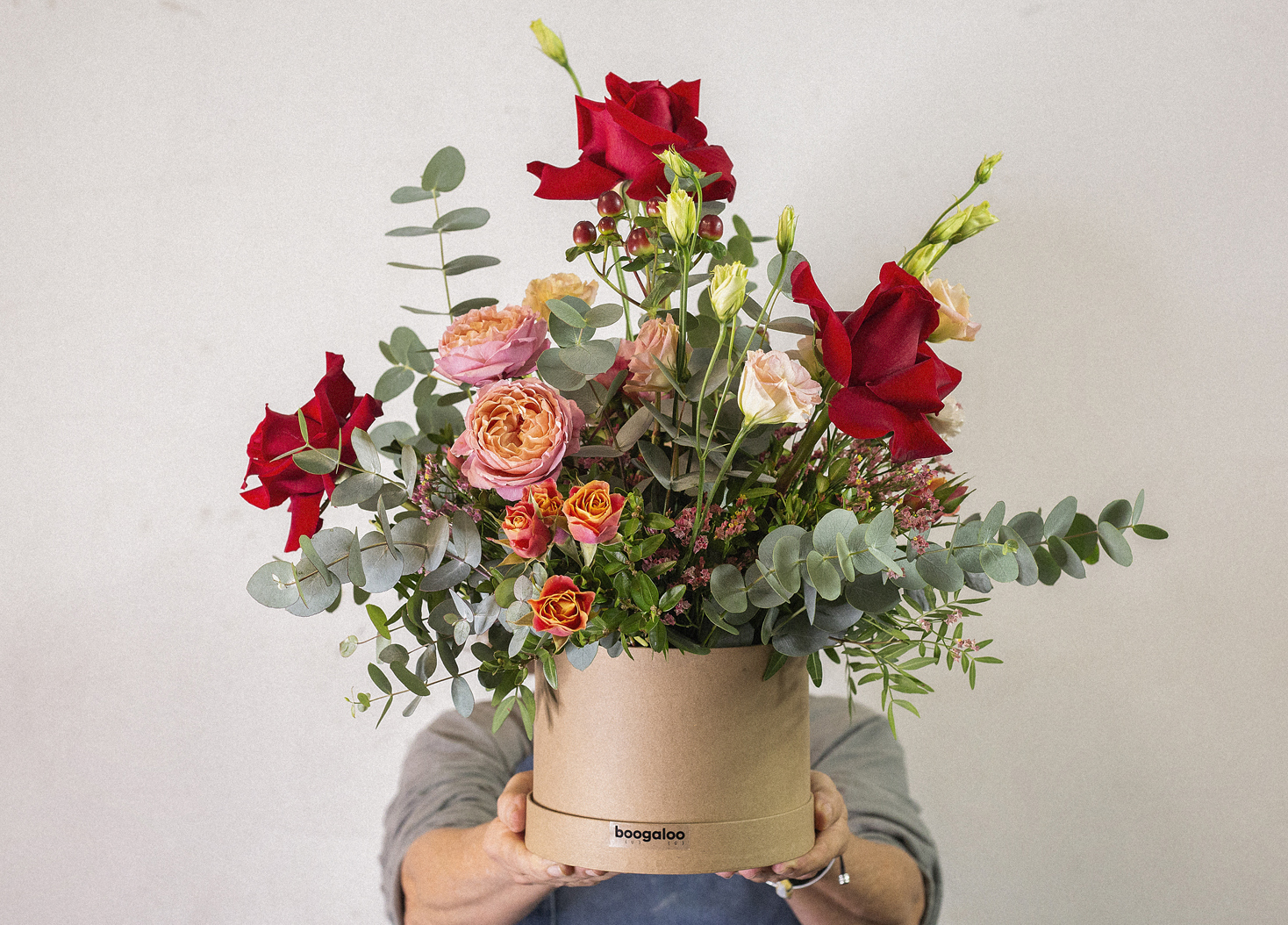 ramo de flores flamenco